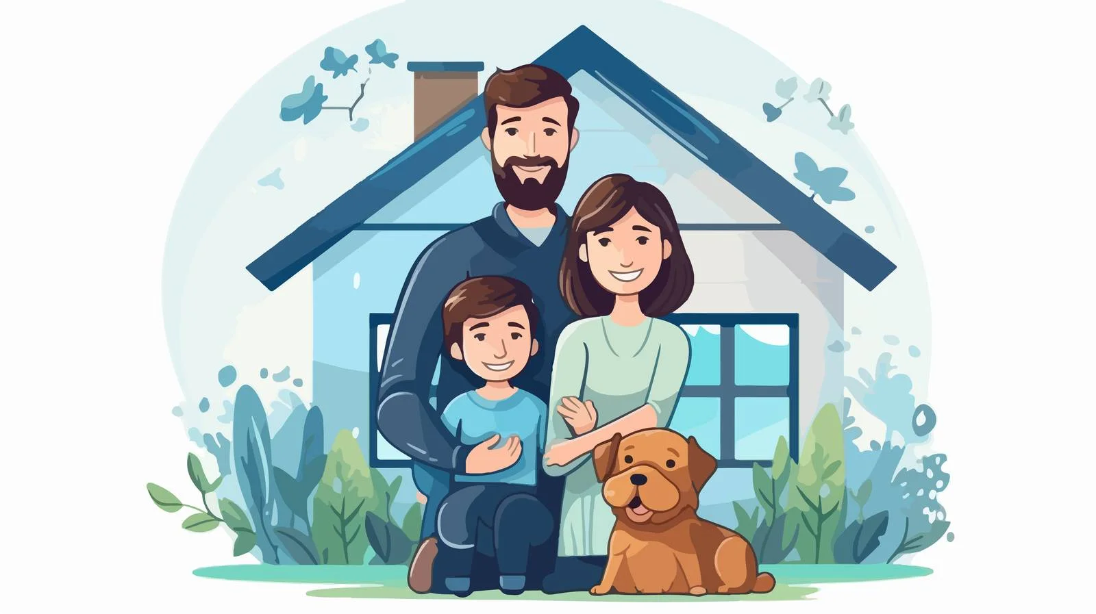Hand-Drawn Family Illustration — free download from Dotvec