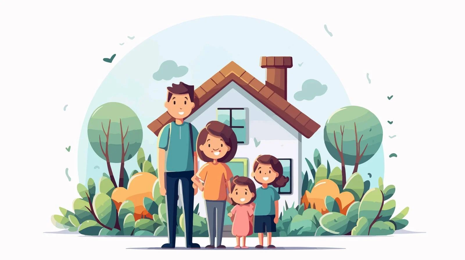 Hand-Drawn Family Illustration — free download from Dotvec
