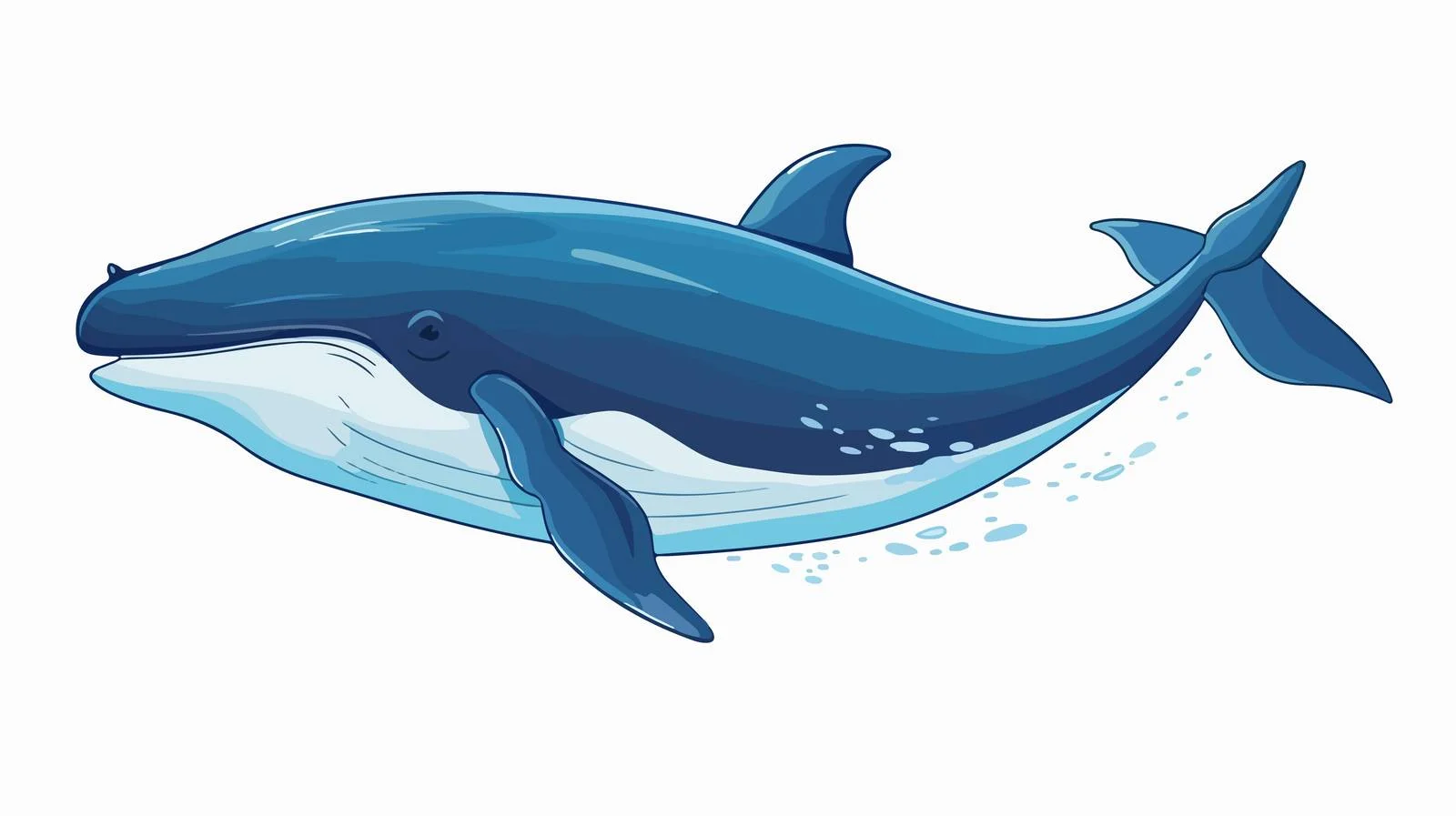 Whale Hand-drawn Style Illustration — free download from Dotvec