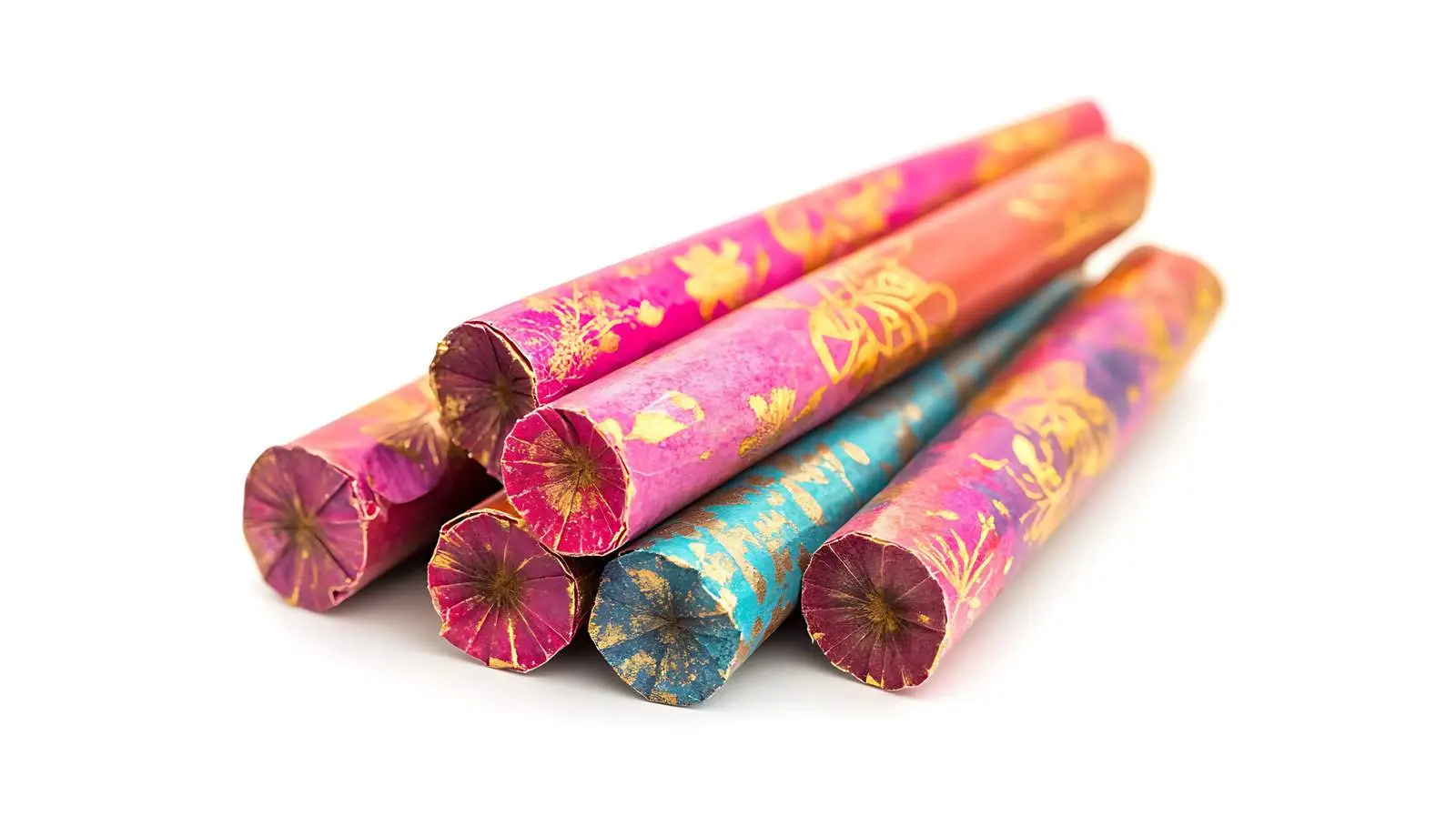 Diwali Firecrackers on White Background — free download from Dotvec