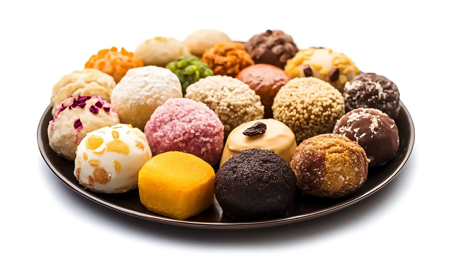 Traditional Diwali Sweets Display — free download from Dotvec