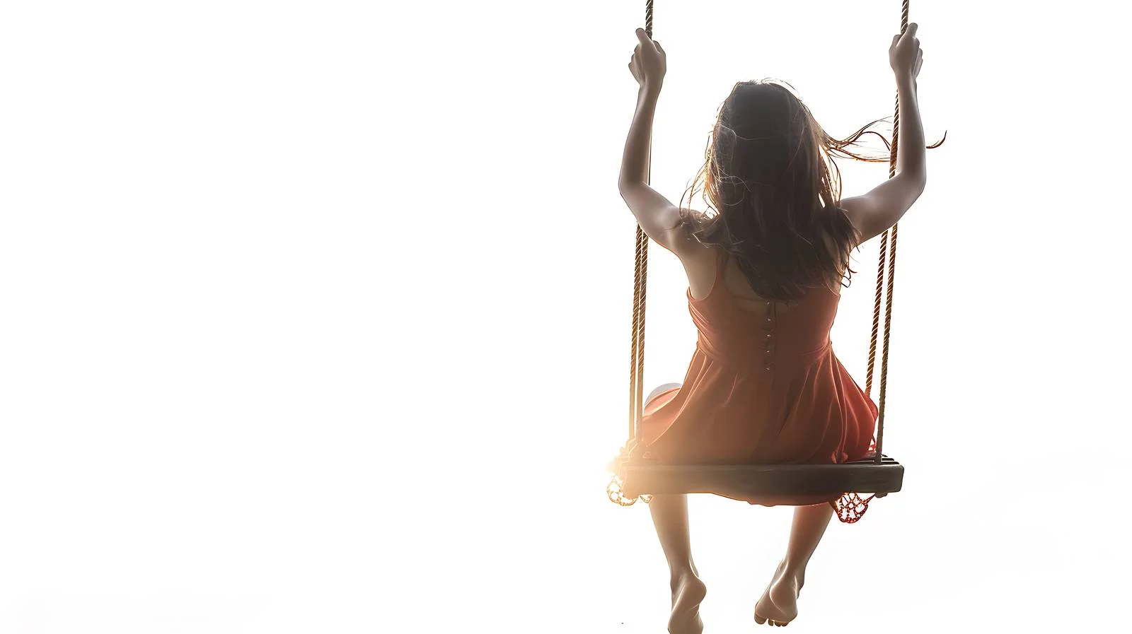 Serene Woman Swinging in Indonesia — free download from Dotvec