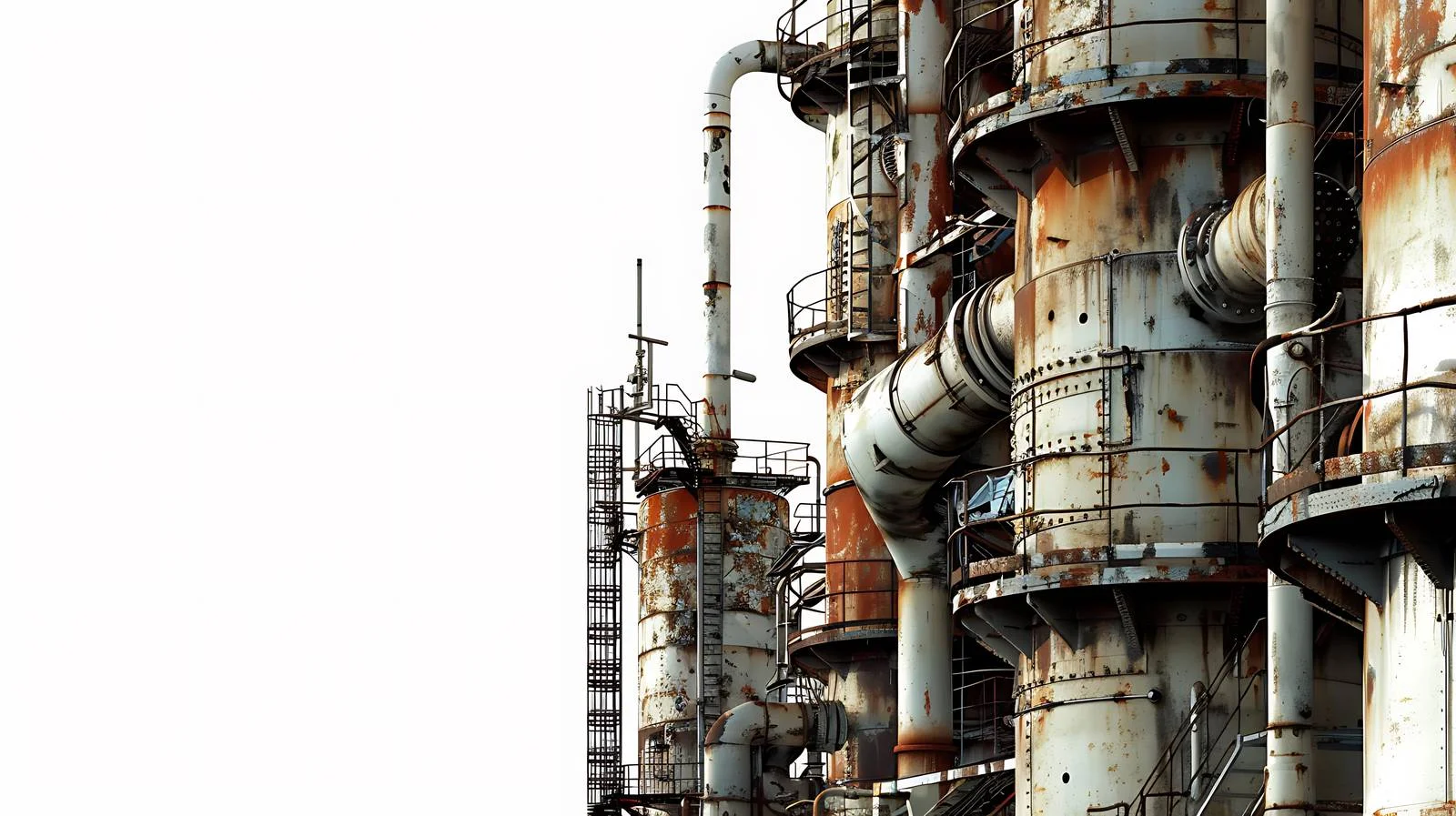 Modern Industrial Setting on White Background — free download from Dotvec