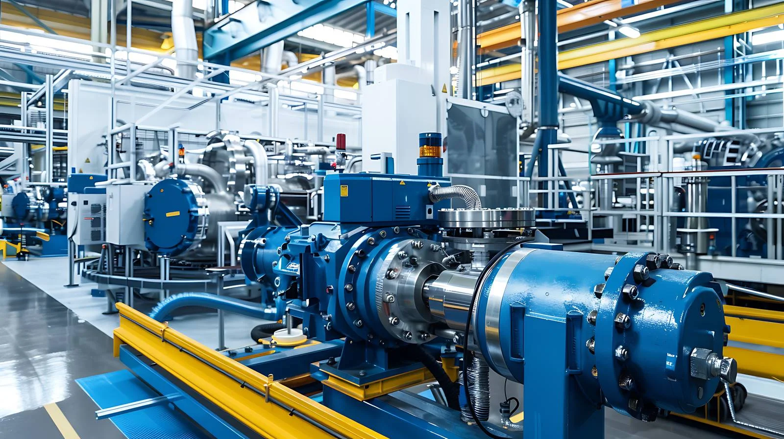 Advanced Machinery in Cutting-Edge Stuttgart Factory — free download from Dotvec