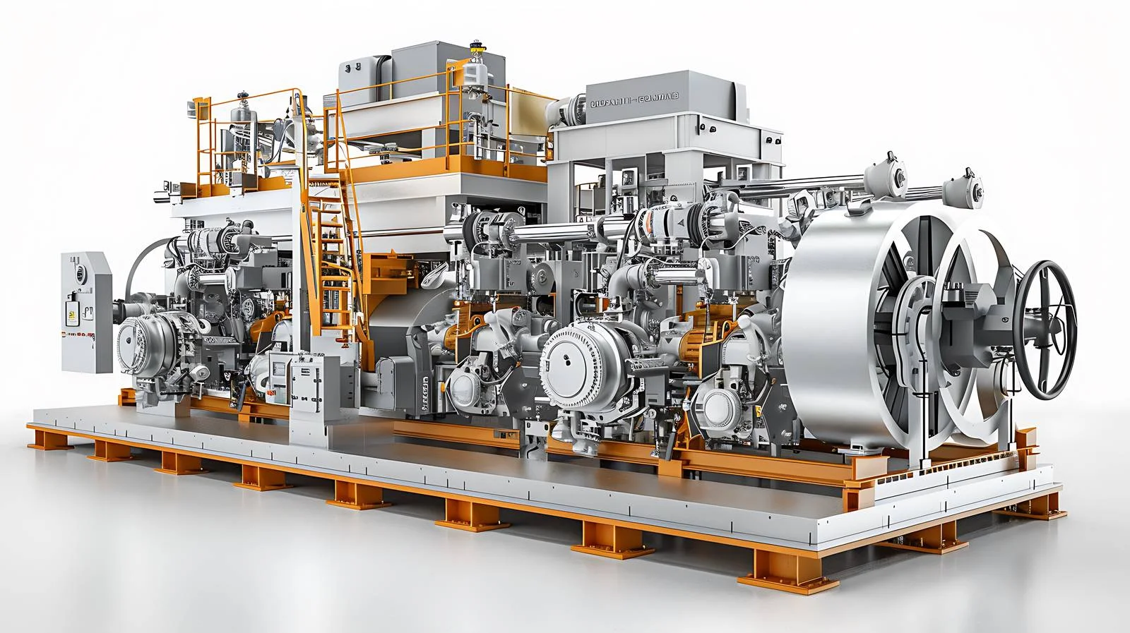 Advanced Machinery in Modern Stuttgart Factory — free download from Dotvec