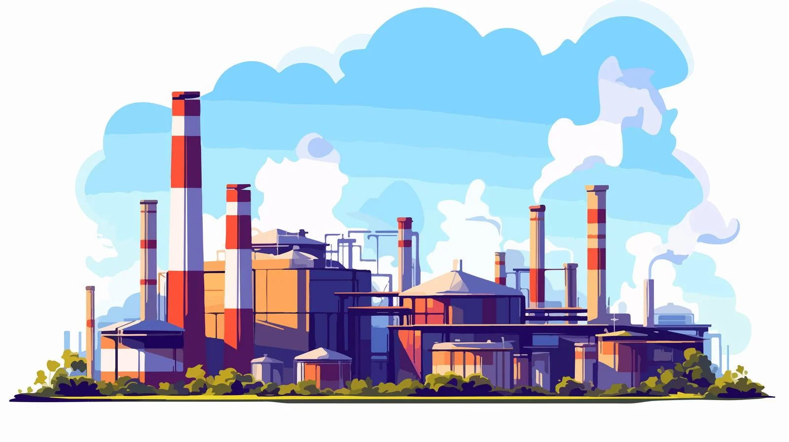 Modern Industrial Plant and Factory Structures — free download from Dotvec