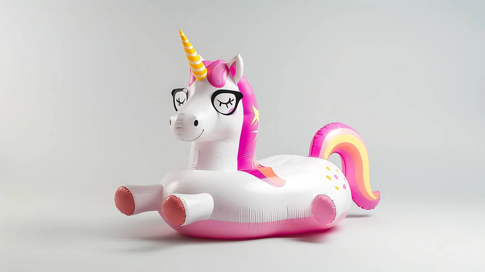 Inflatable Unicorn Pool Toy — free download from Dotvec