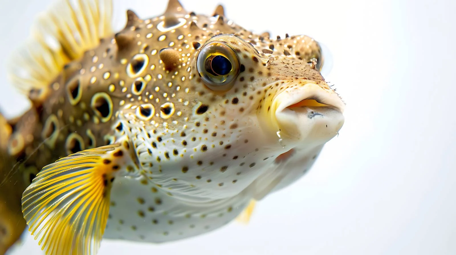 Inflated Smooth Puffer Fish in Florida Mangroves – free mangroves image from Dotvec