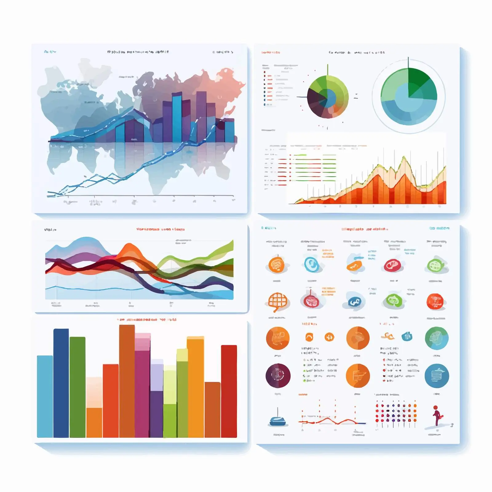 Digital Design Infographic Vector Illustration — free download from Dotvec