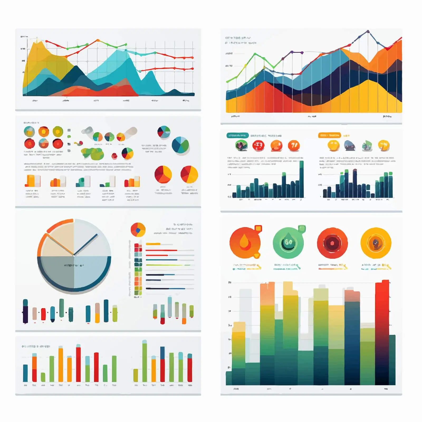 Digital Design Infographic Vector Illustration — free download from Dotvec