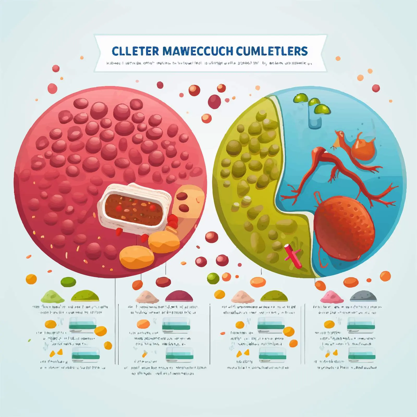 Healthy vs Unhealthy Lifestyle Differences Infographic – free nutritional value image from Dotvec