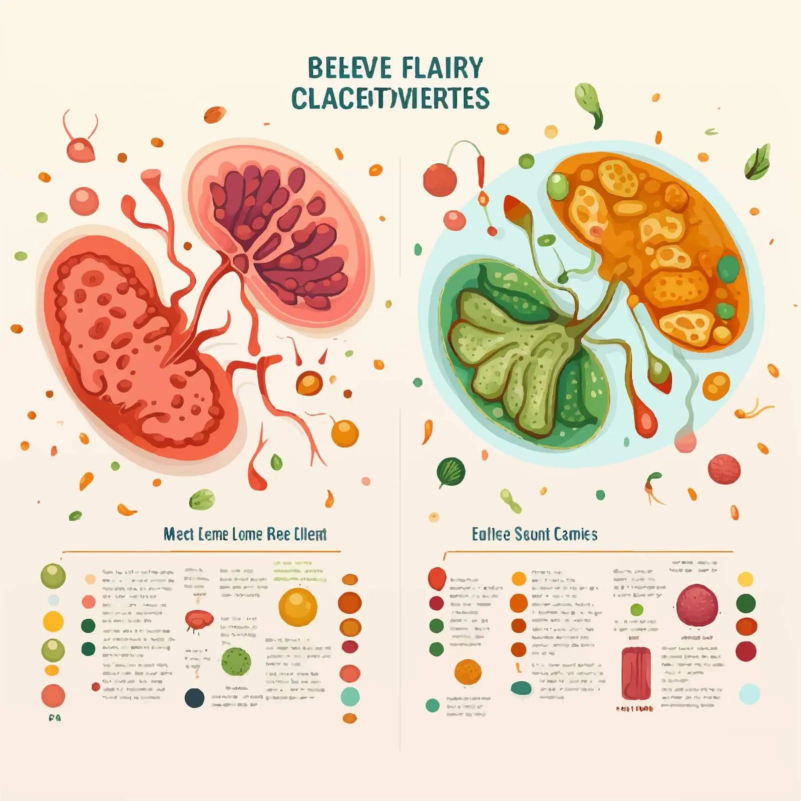 Healthy vs Unhealthy Lifestyle Infographic — free download from Dotvec