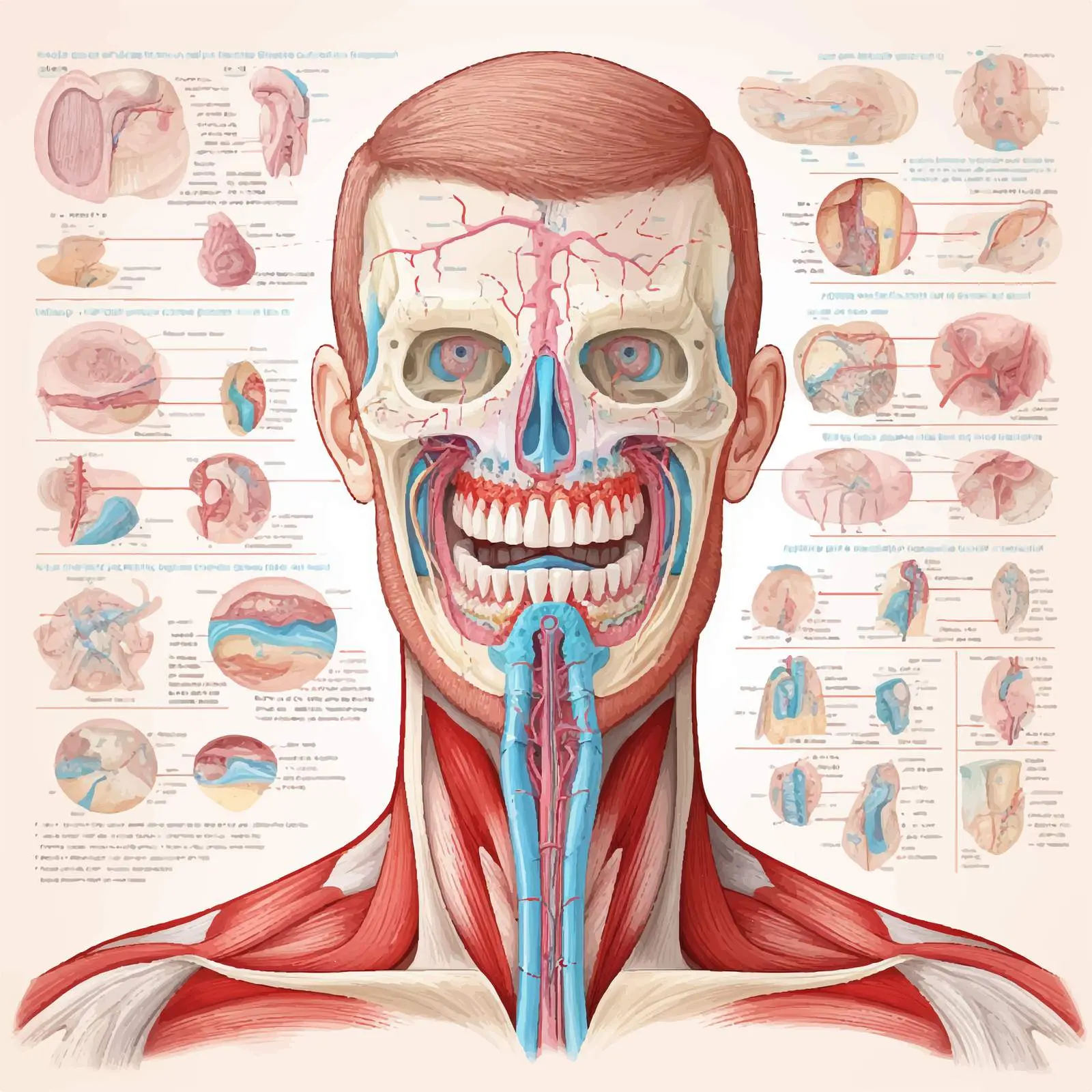 Human Tooth Anatomy Infographic for Dental Science — free download from Dotvec