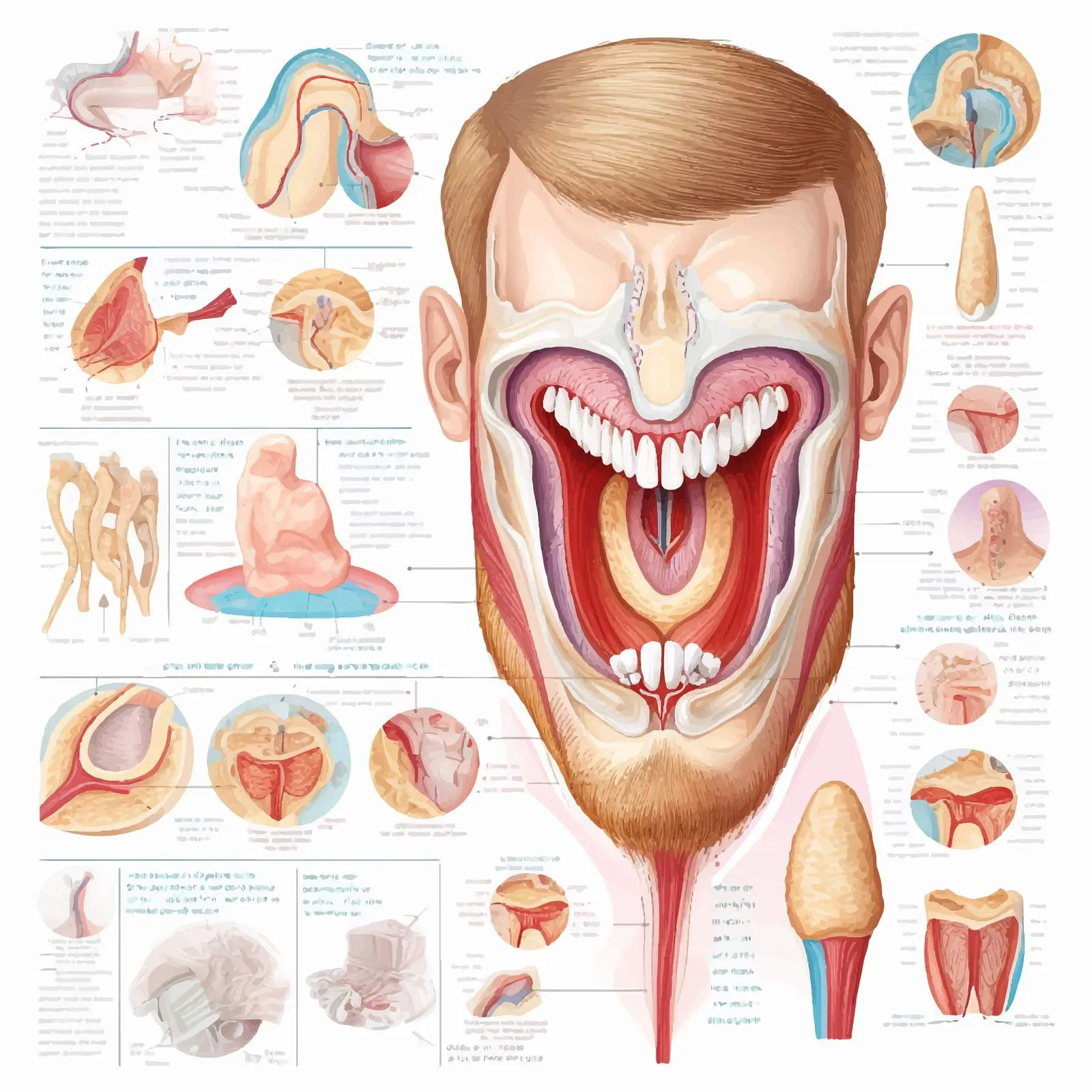 Human Tooth Anatomy Infographic Illustration — free download from Dotvec