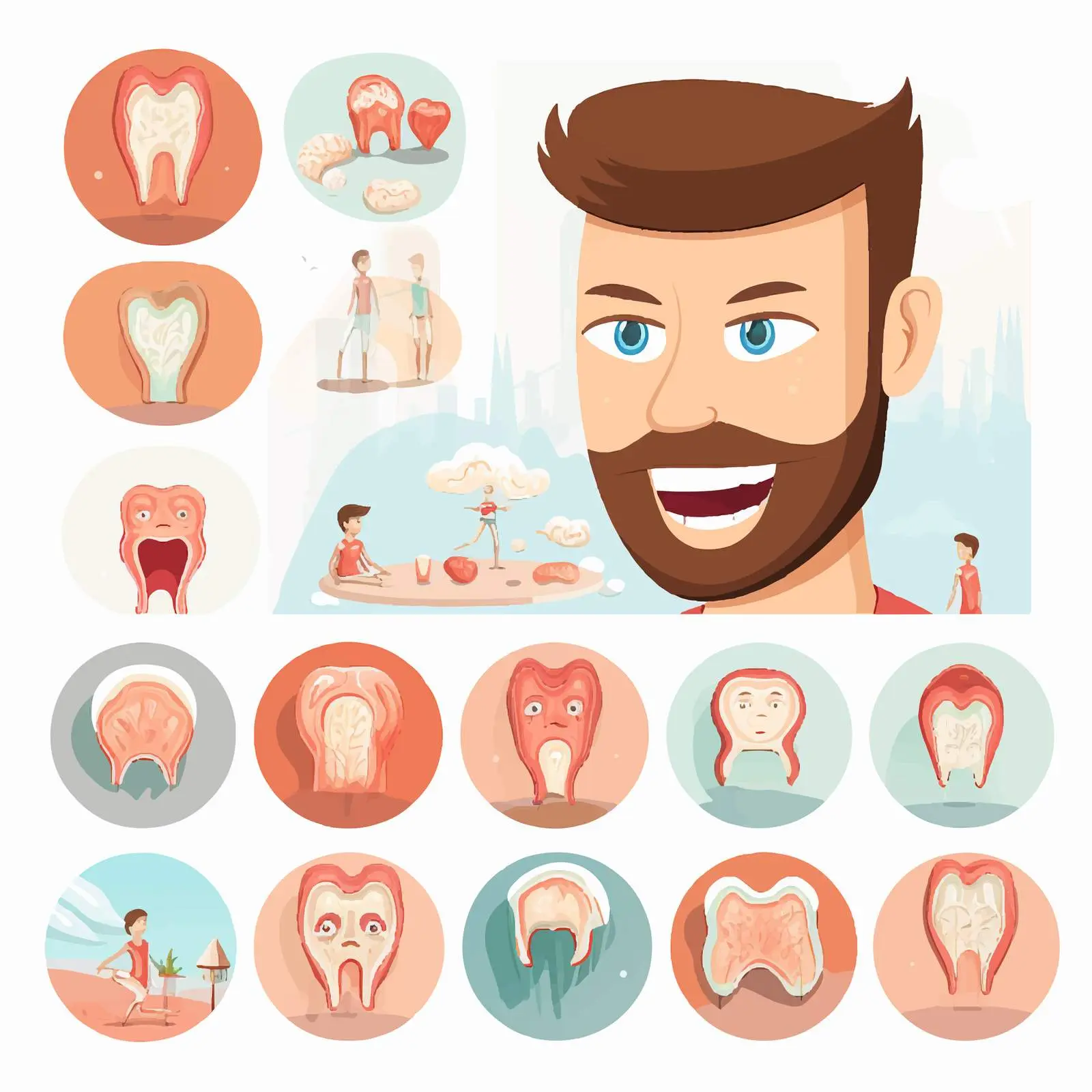 Stages of Caries Development in Humans — free download from Dotvec