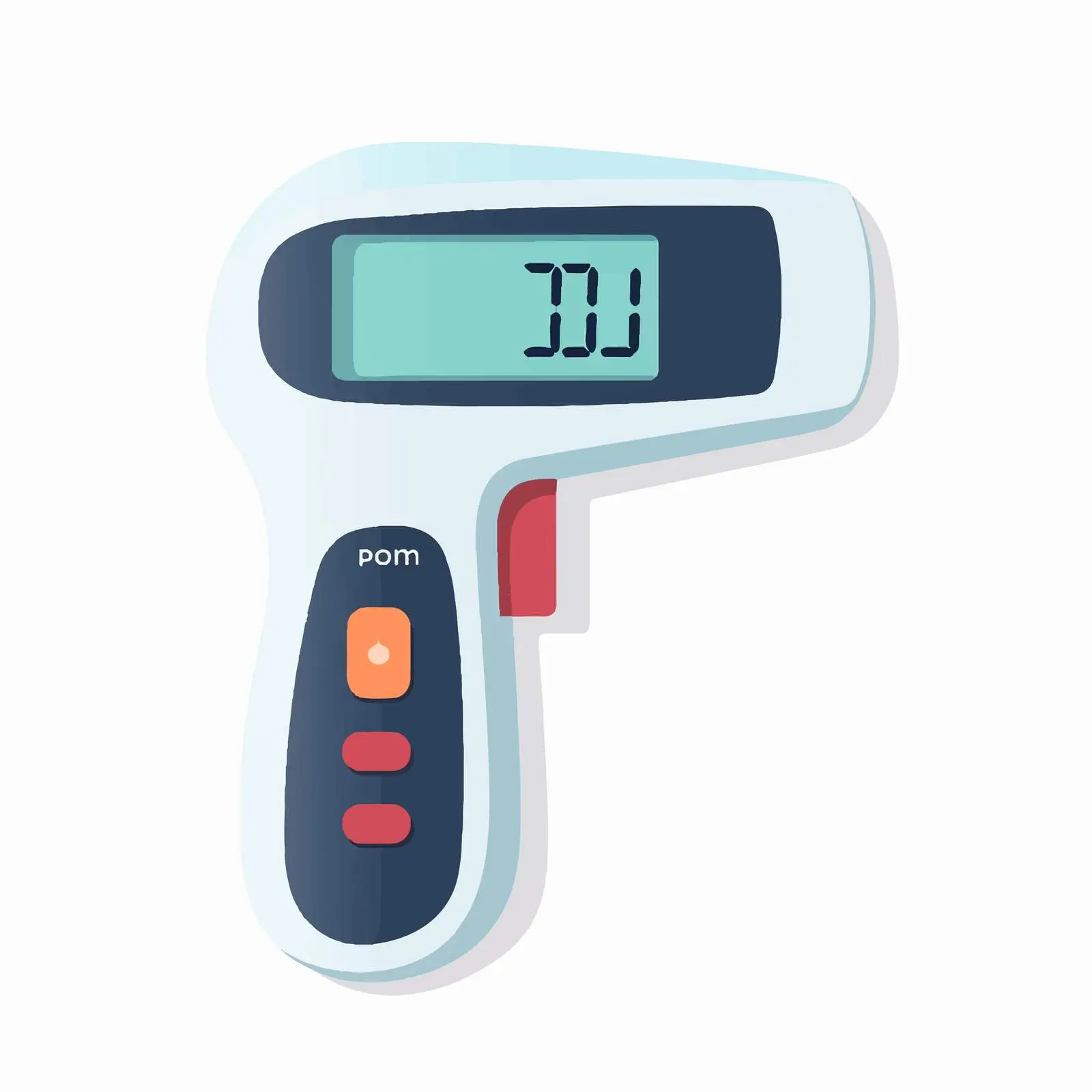 Infrared Digital Forehead Thermometer for Medical Use — free download from Dotvec