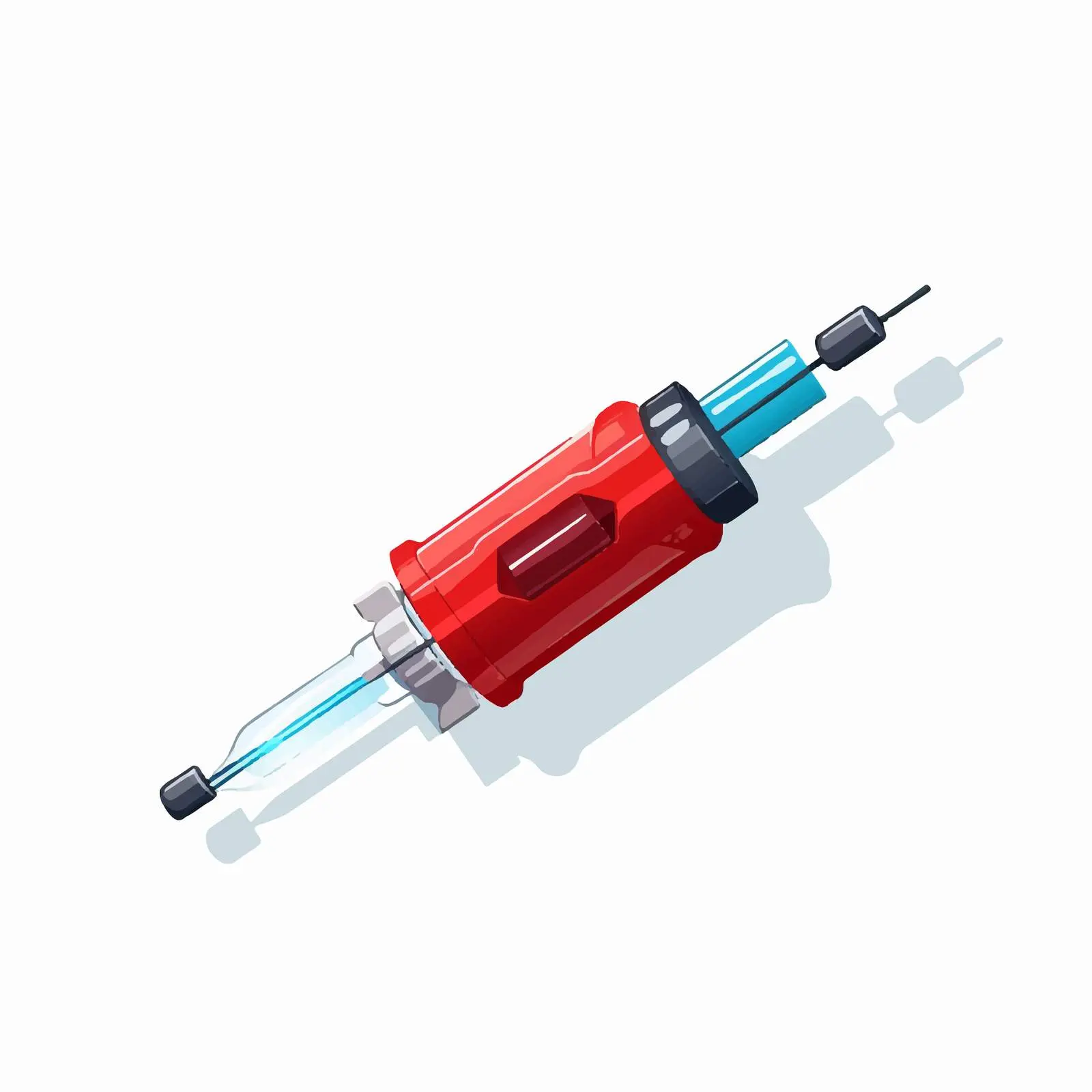 Injection Vector Illustration on White Background — free download from Dotvec