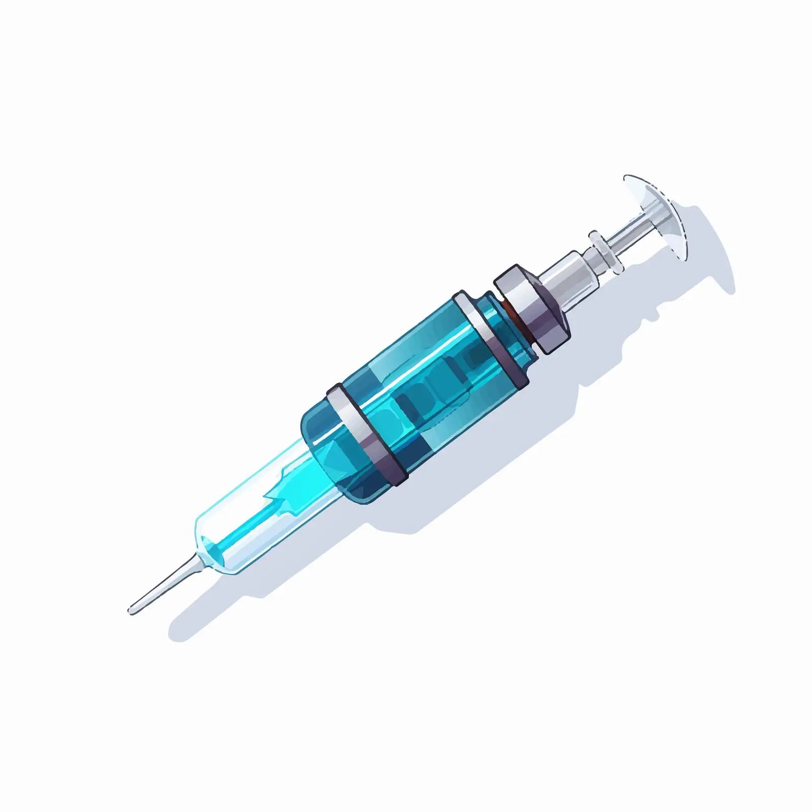 Injection Vector Illustration on White Background – free medical procedure image from Dotvec