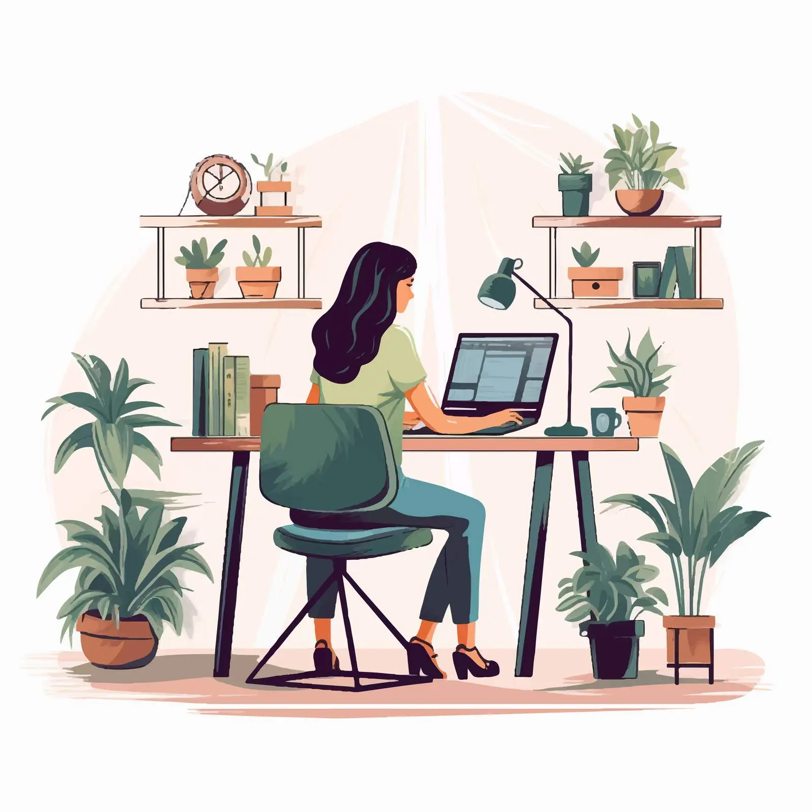 Interior Designer Drawing Floor Plan for Home — free download from Dotvec