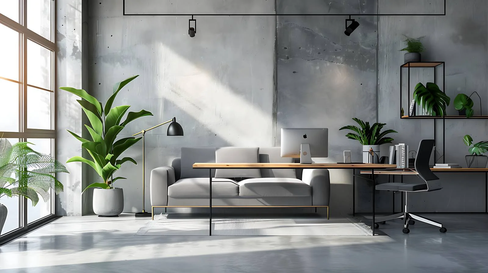 Modern Style Loft Office Interior Design — free download from Dotvec