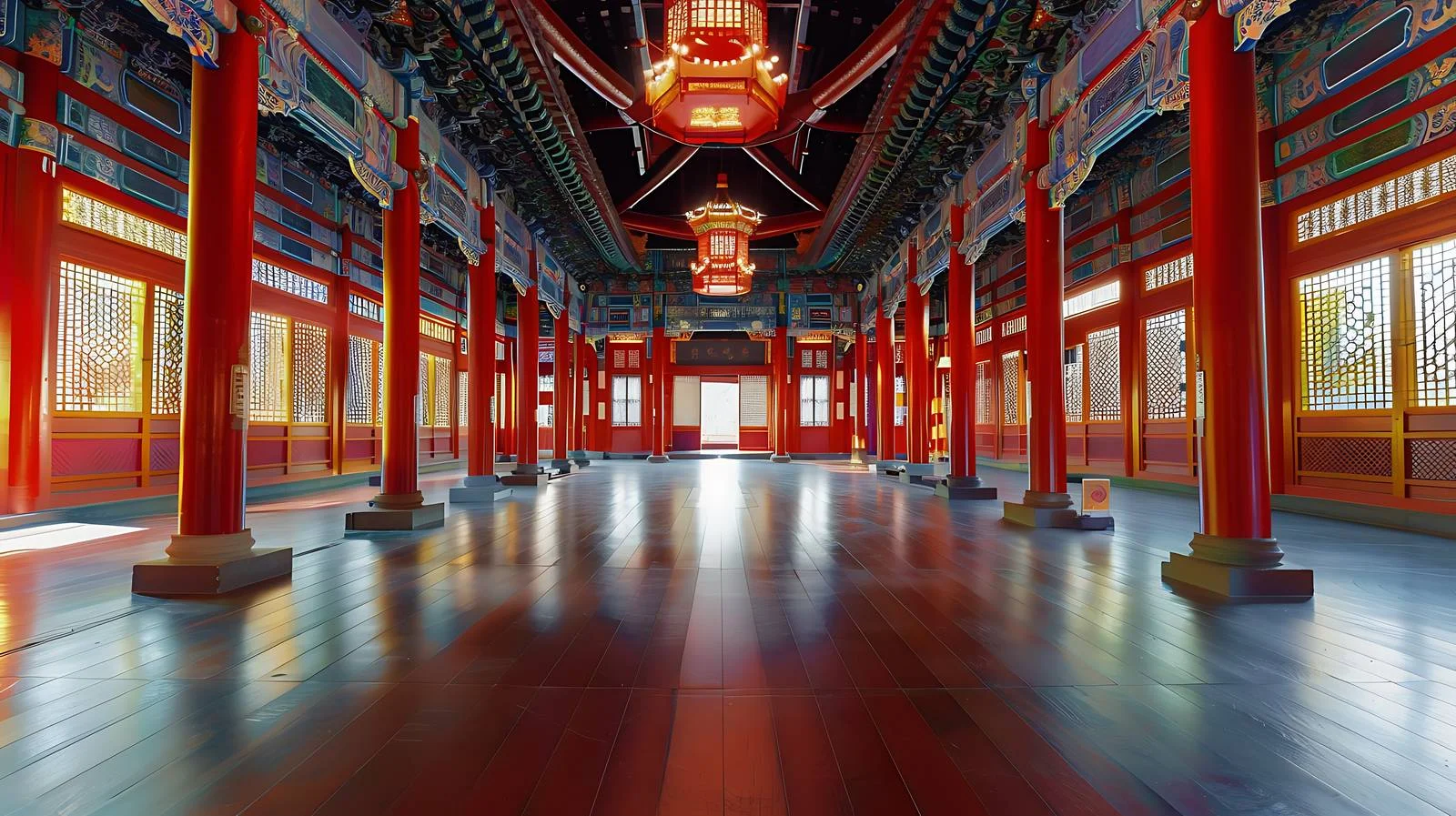 Sacred Shakya Mani Hall in Xihuang Temple — free download from Dotvec
