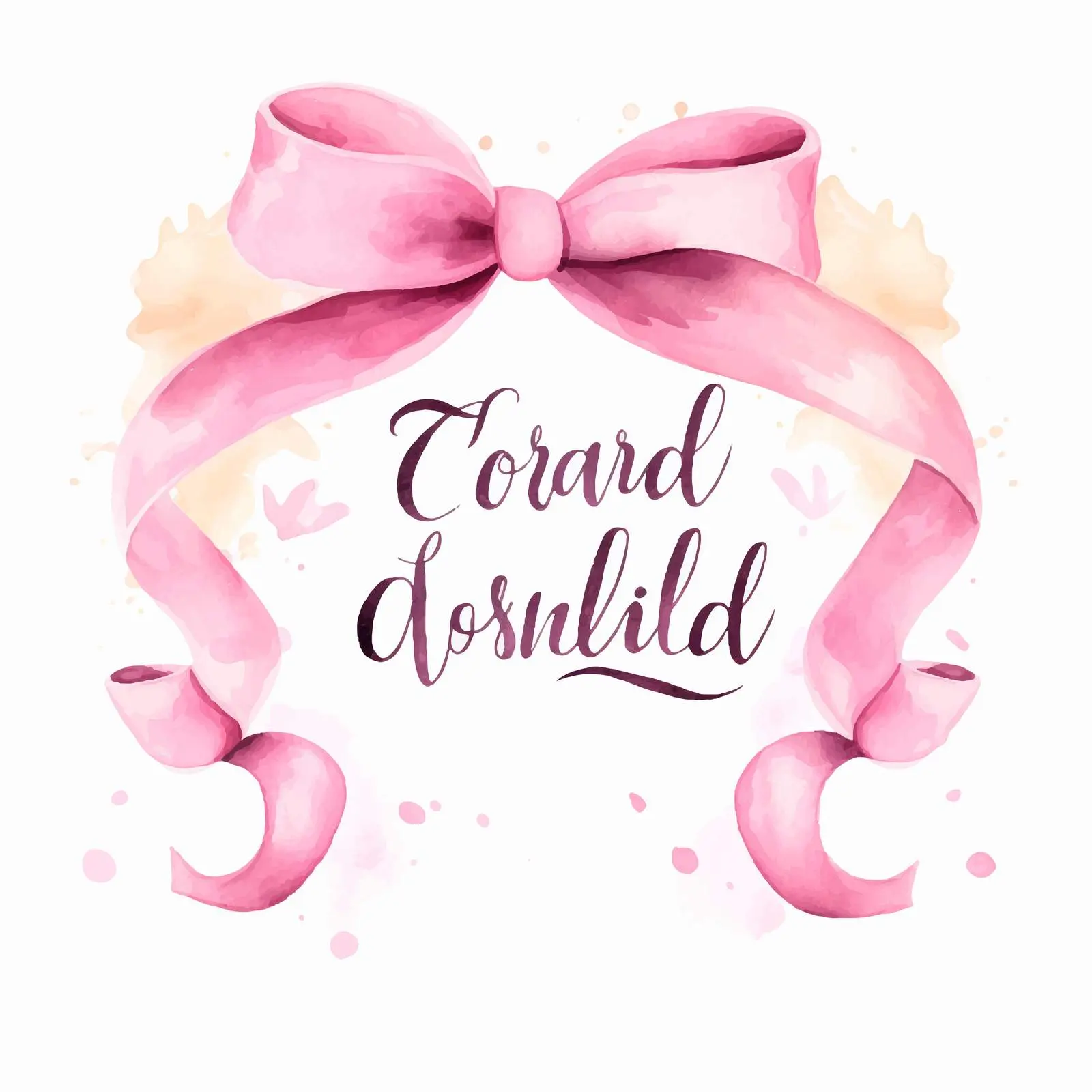 International Childhood Cancer Day Hand Lettering — free download from Dotvec