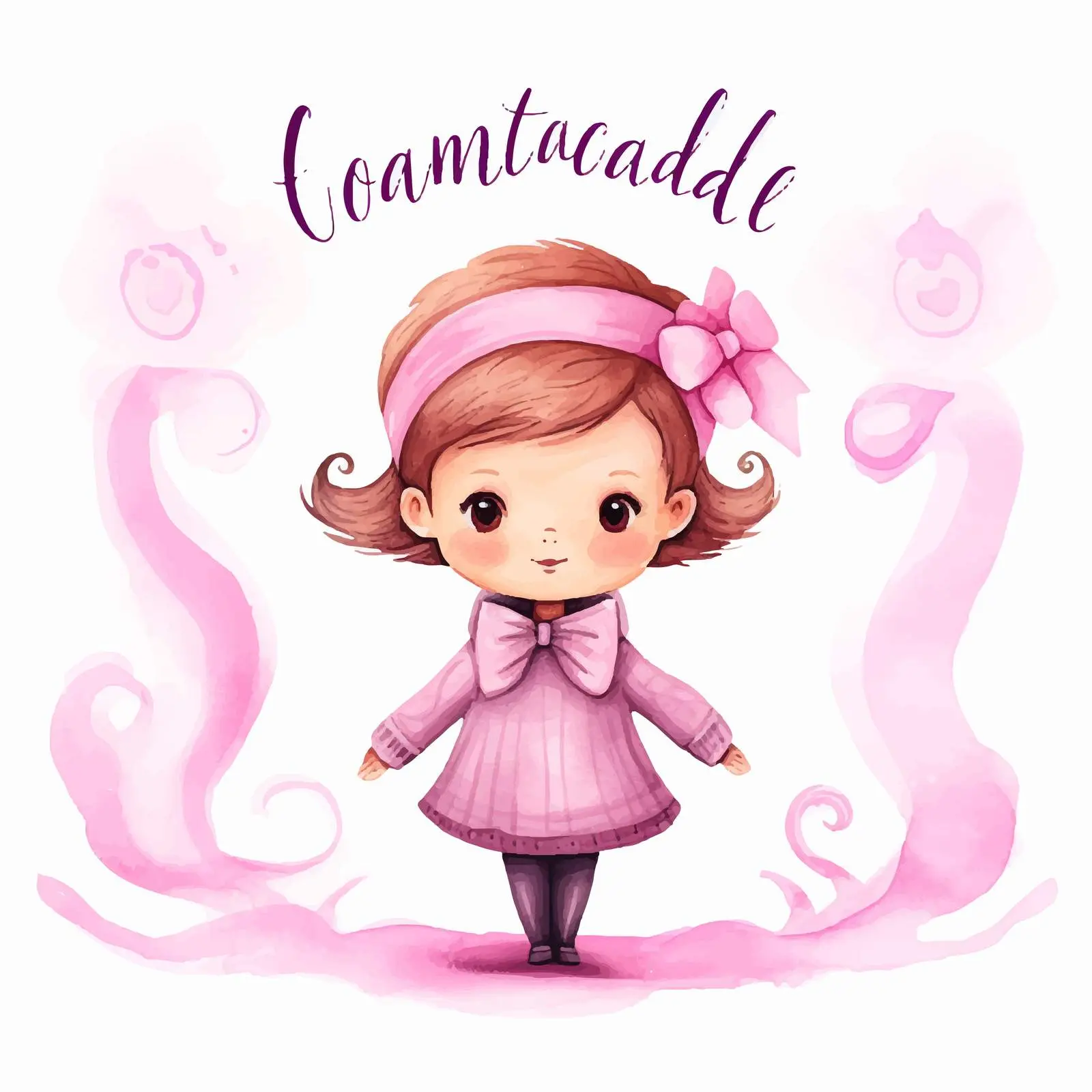 International Childhood Cancer Day Hand Lettering — free download from Dotvec