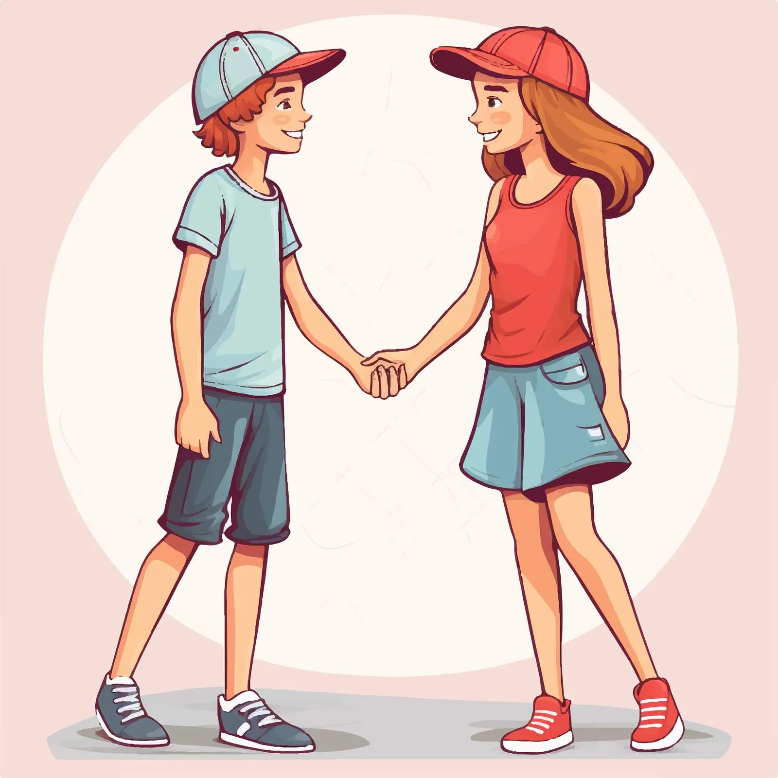 International Day of Friendship with Teenagers – free friendship goals image from Dotvec