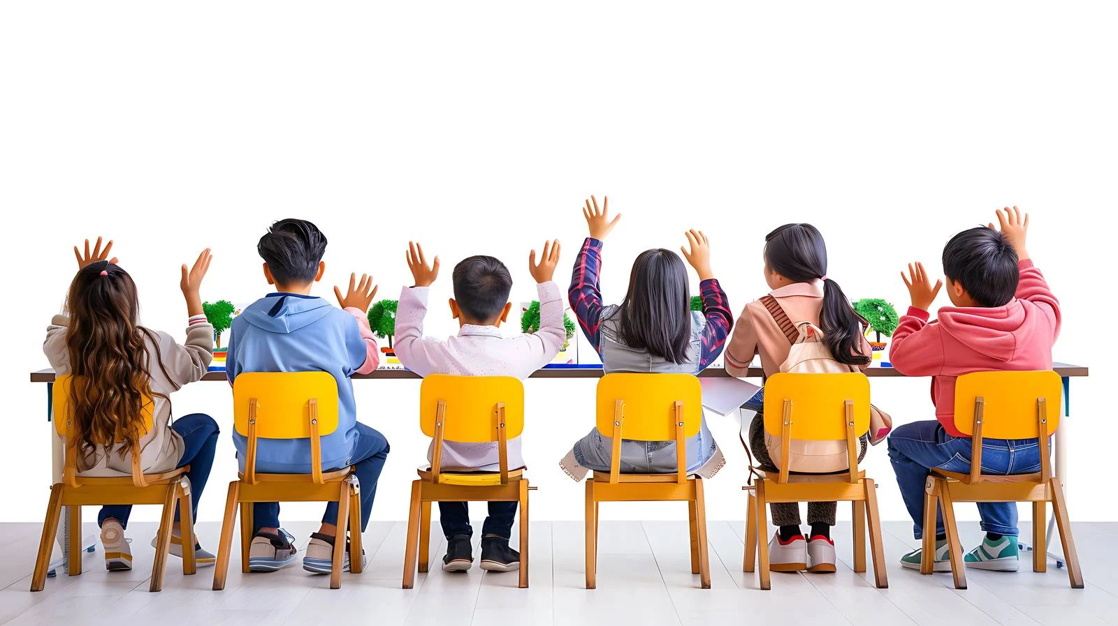 Diverse students in international classroom setting — free download from Dotvec