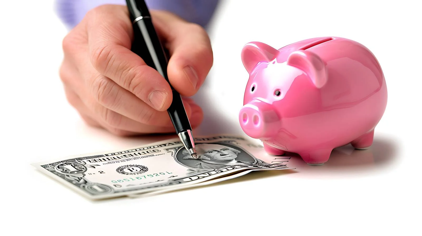 Investment Check and Piggy Bank Concept — free download from Dotvec