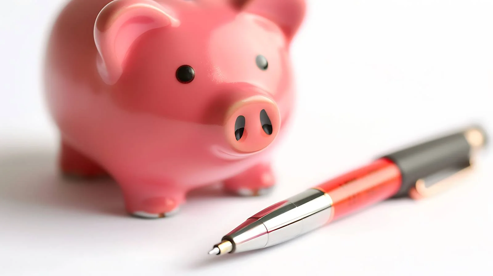 Investors Analyzing Savings with Piggy Bank — free download from Dotvec