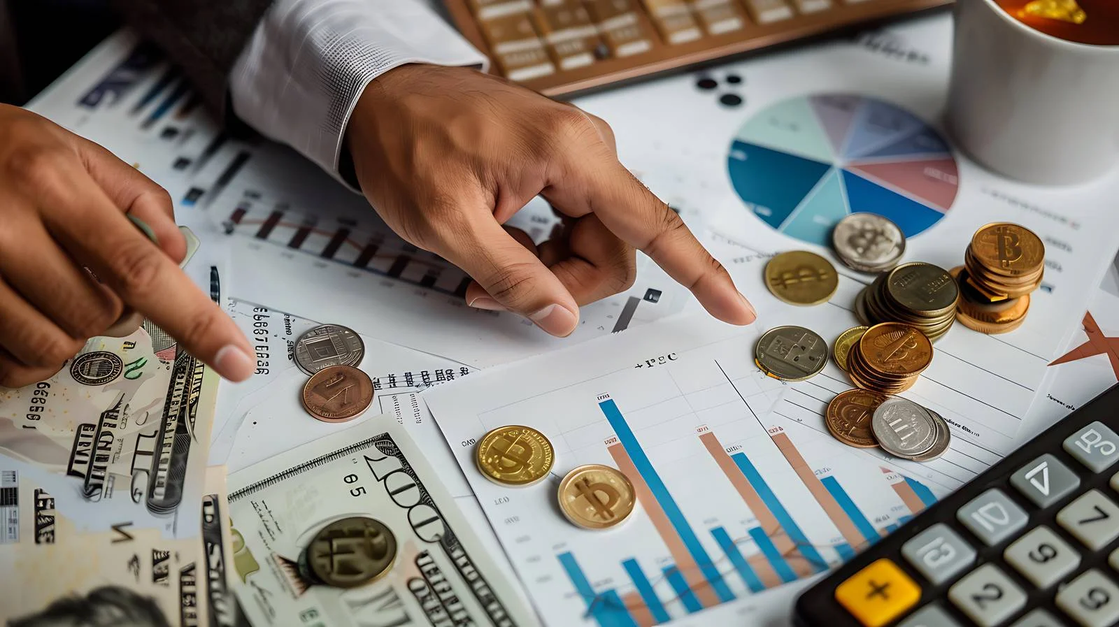 Professional Investor Collaboration in Office Setting — free download from Dotvec