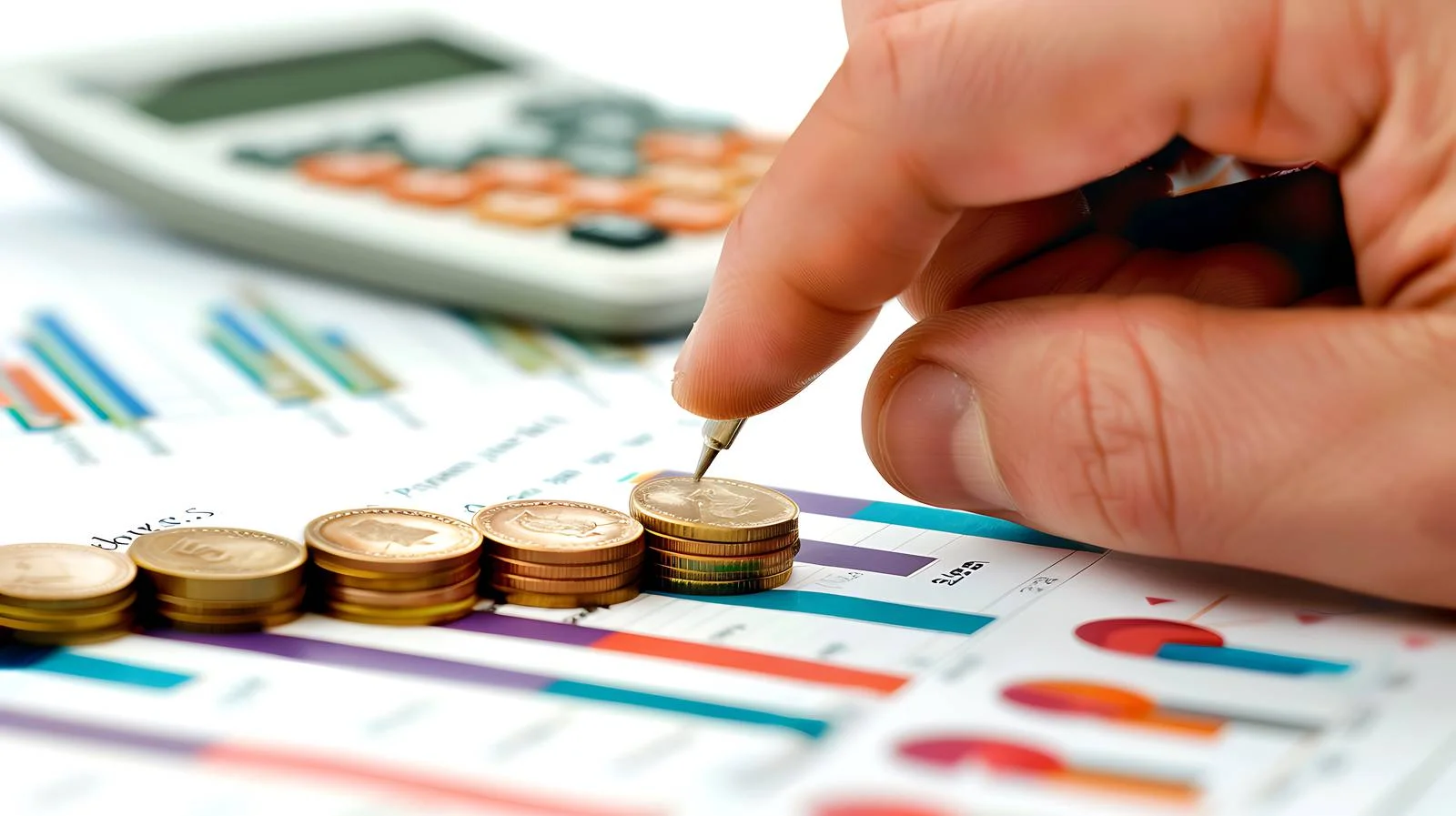 Professional Investor Collaboration at Office Desk — free download from Dotvec