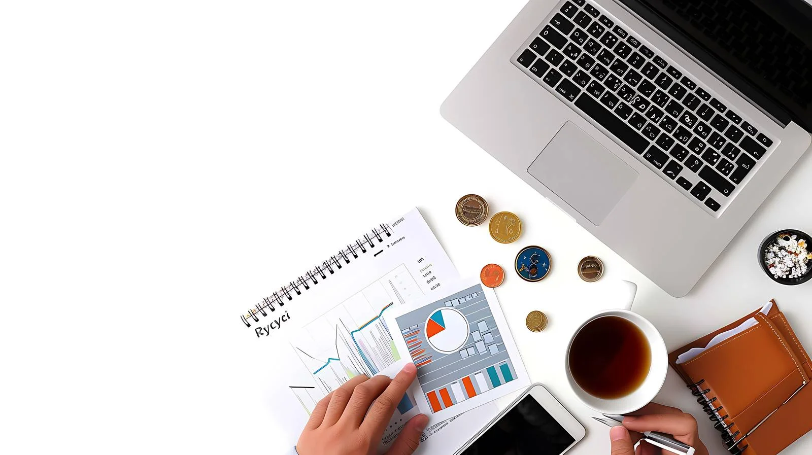 Professional Investment Analysis Desk Setup – free tops image from Dotvec