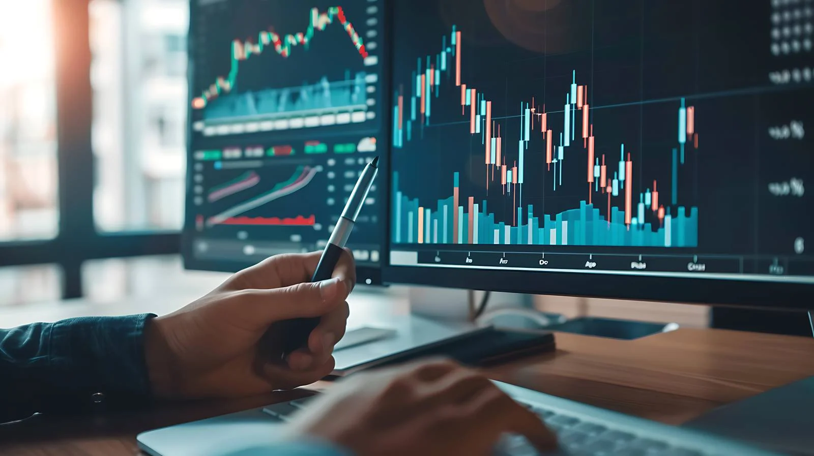 Professional Investor Discussing Financial Data — free download from Dotvec