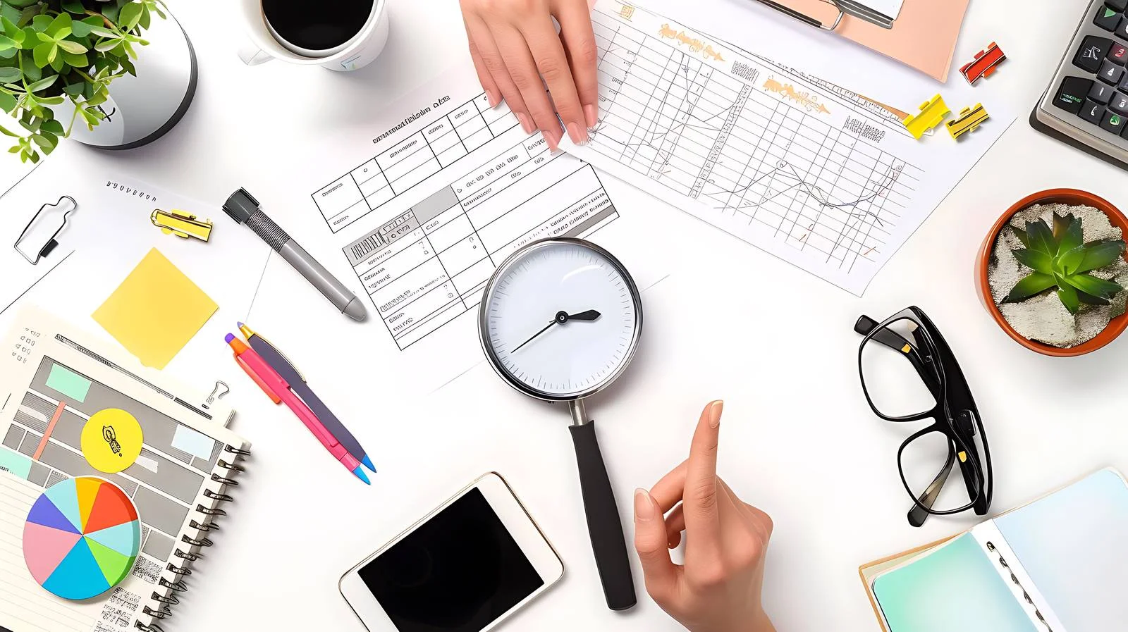 Professional Investor Collaboration Office Scene — free download from Dotvec