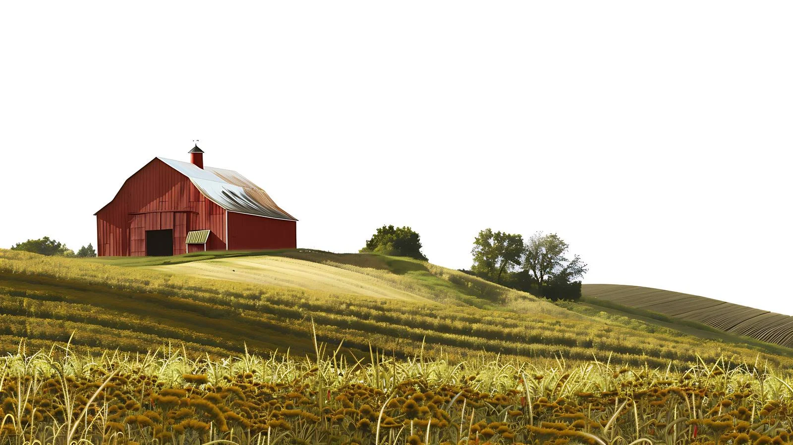Scenic Iowa Farm with Stunning Landscape — free download from Dotvec