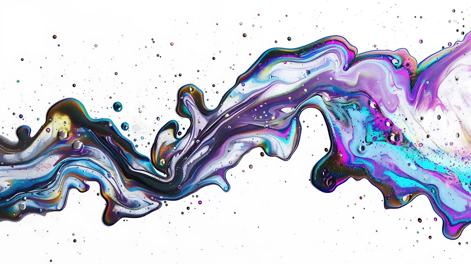 Vibrant Gasoline Spot on Pavement Texture — free download from Dotvec