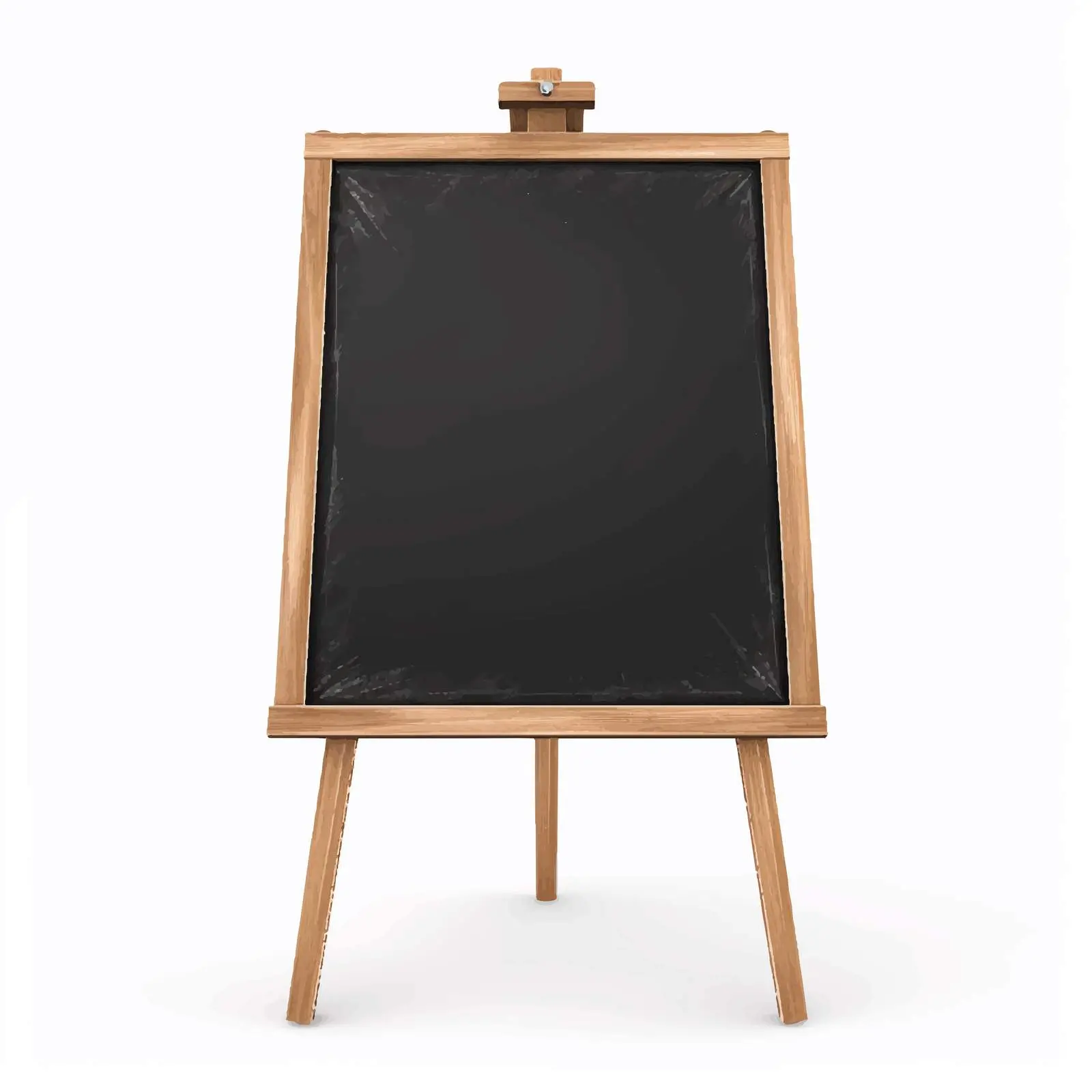 Isolated Black Board on White Background Vector — free download from Dotvec