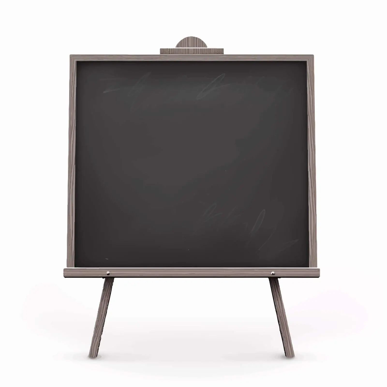 Isolated Black Board Vector Cartoon Illustration — free download from Dotvec