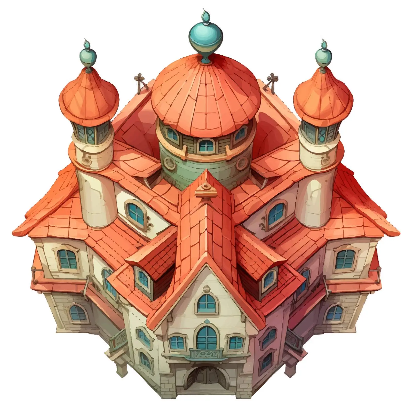 Isolated Back View Vector on White Background — free download from Dotvec