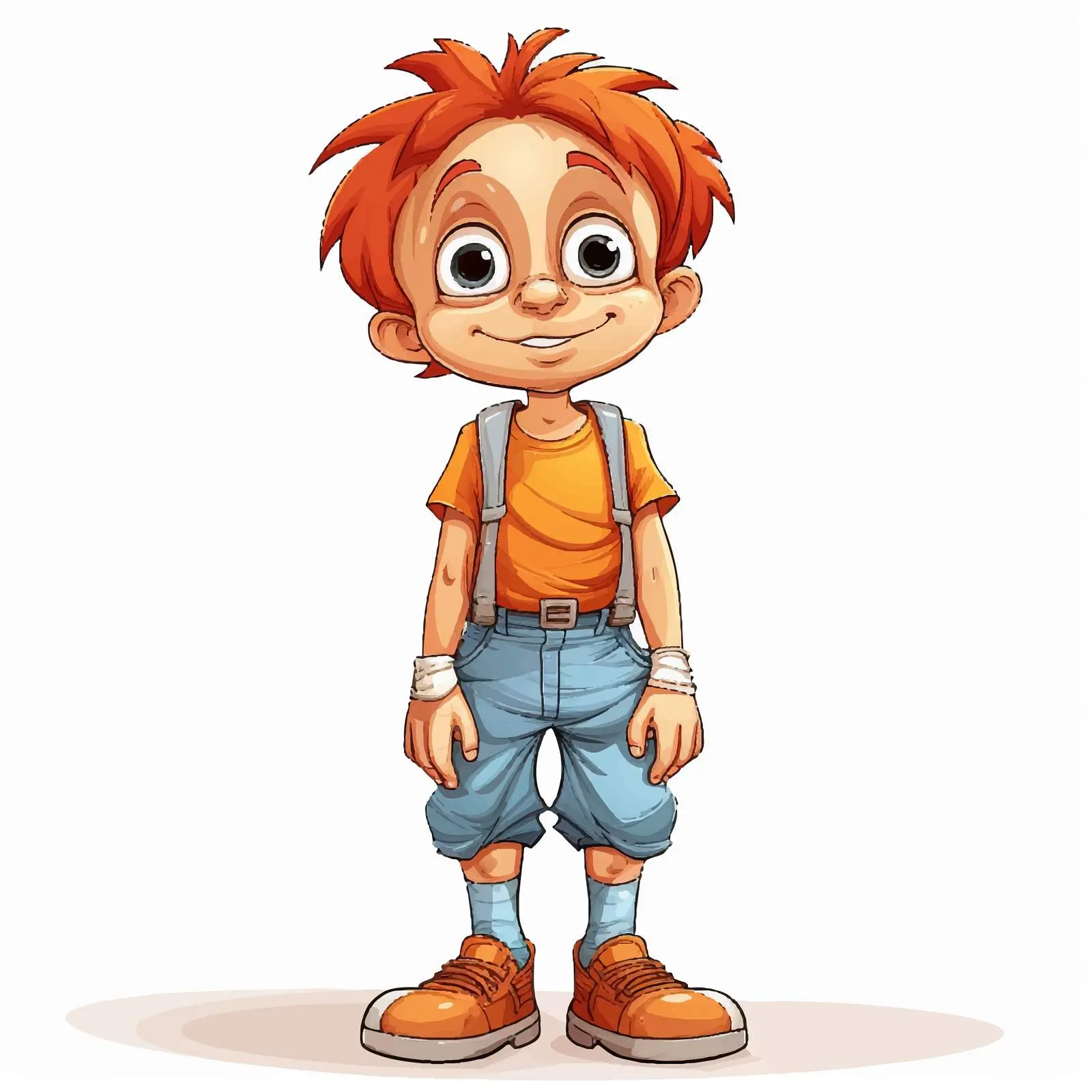 Cartoon Vector Illustration on White Background — free download from Dotvec