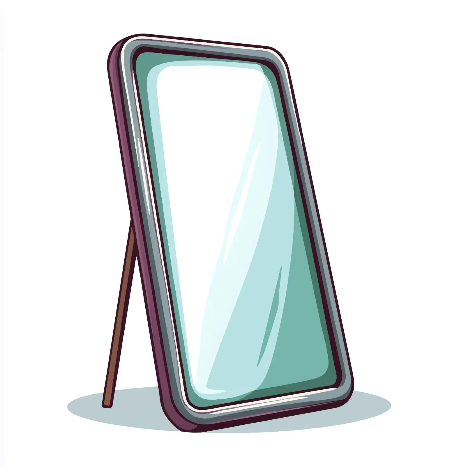 Isolated Room Mirror Icon Vector Illustration — free download from Dotvec