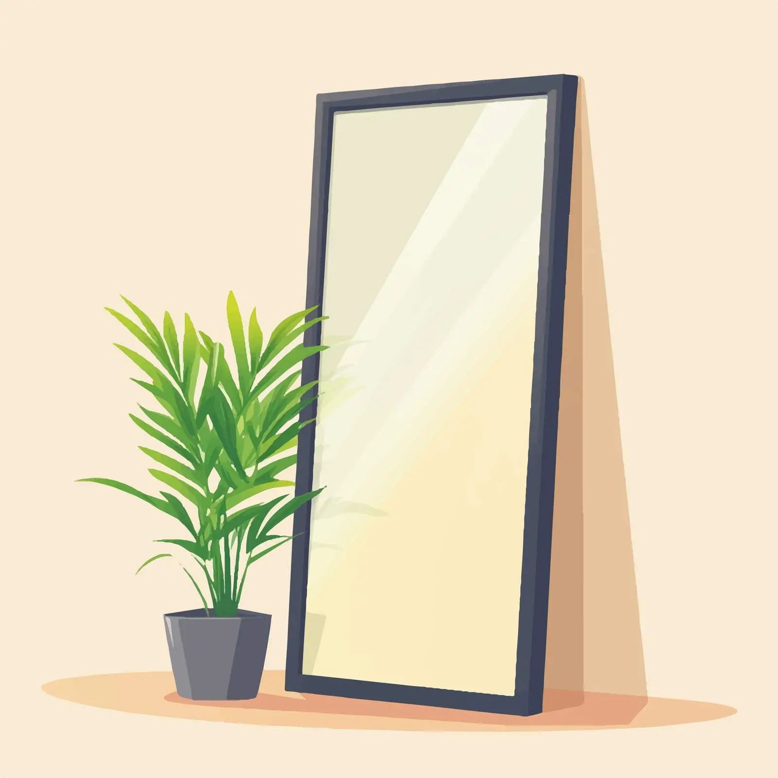 Isolated Room Mirror Icon Vector Illustration — free download from Dotvec