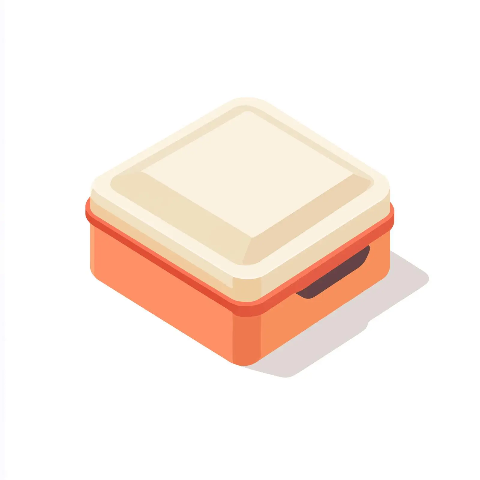 Isometric Food Plastic Box Vector Icon — free download from Dotvec