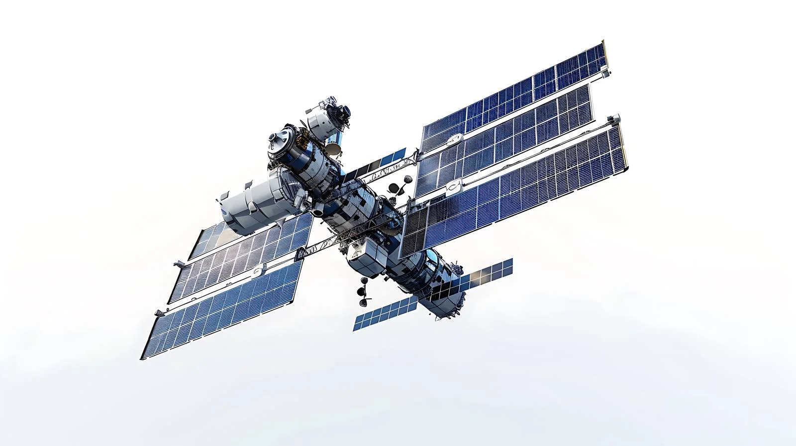 Space Station Observing Earth from Space — free download from Dotvec