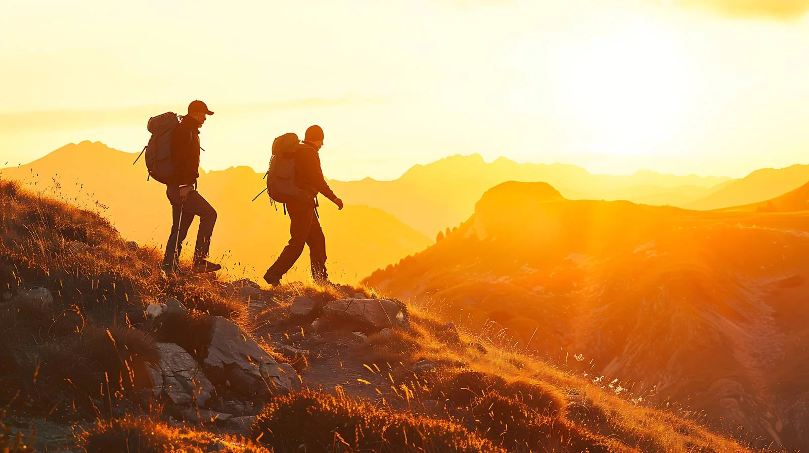 Hiking in Italian Alps — free download from Dotvec