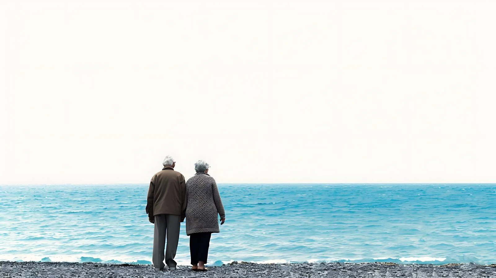 Senior Couple Enjoying Beach View in Sicily — free download from Dotvec