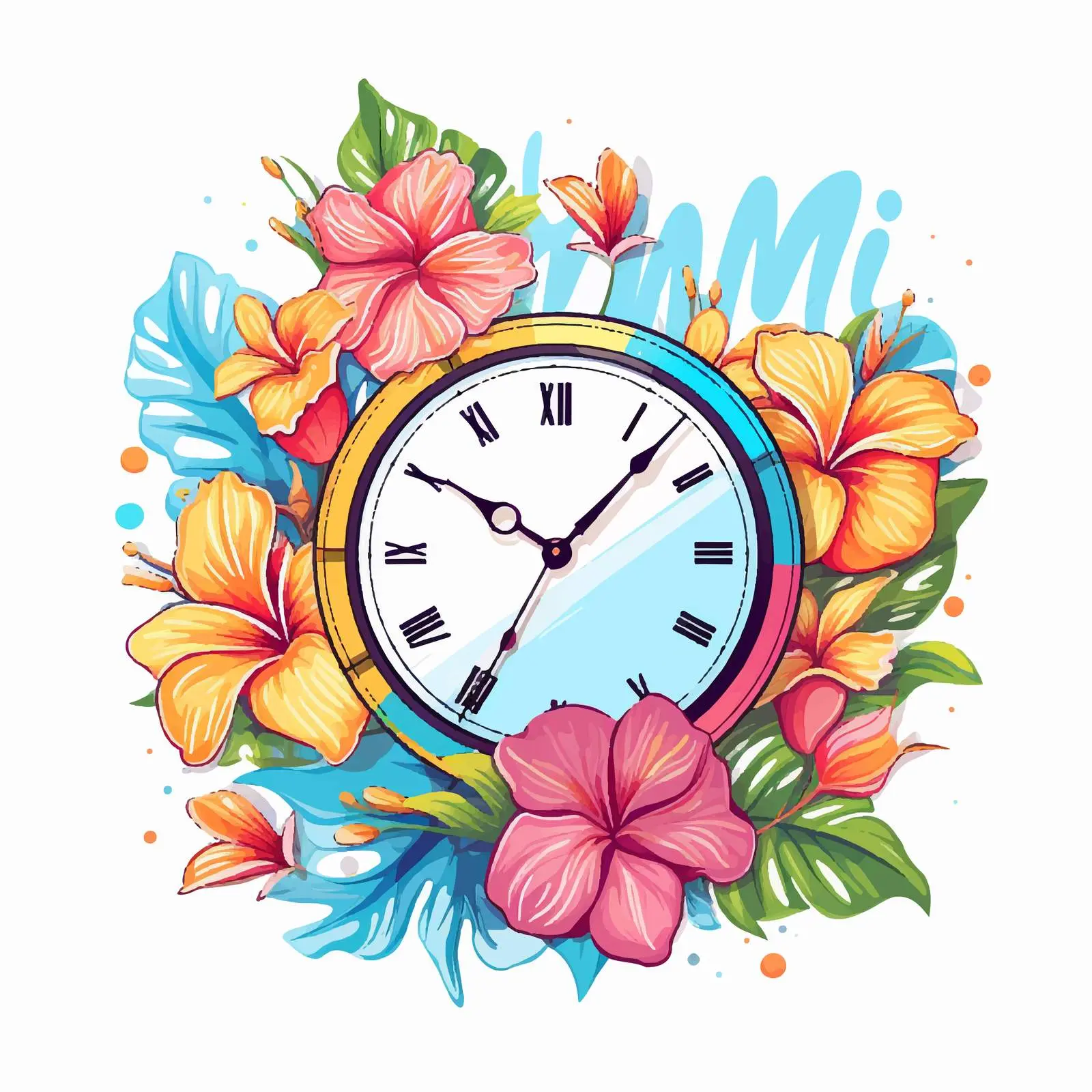 Summer Time Banner Template with Car Illustration — free download from Dotvec