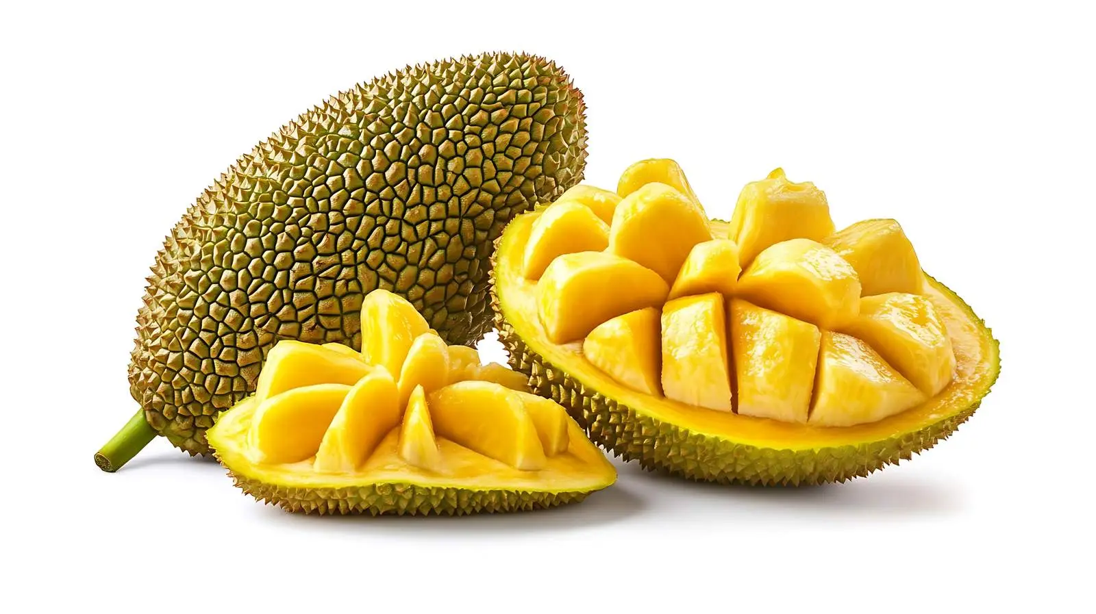 Fresh Jackfruit on White Background — free download from Dotvec